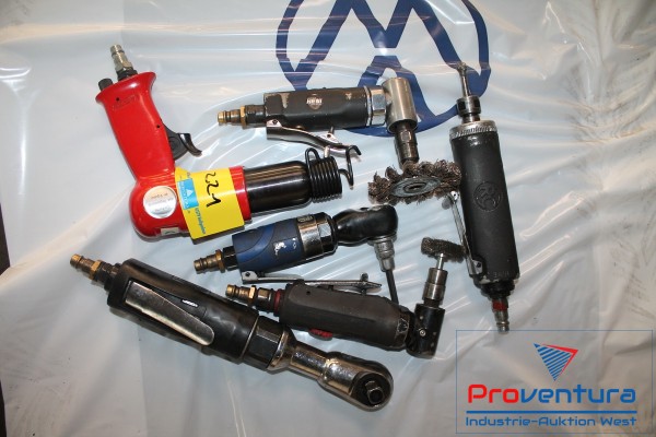 Bild Konvolut luftbetriebene Werkeuge