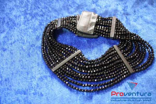 Bild Collier Leder schwarz