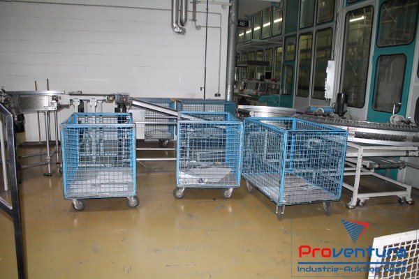 mobile Gitterbox; blau