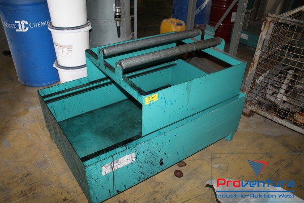 Bild Faßlager mit Auffangwanne