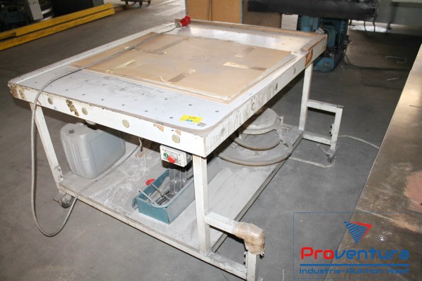 Bild mobiler Lufttisch; ca. 150x150 cm