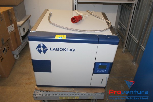 Dampfsterilisator / Autoklav SHP STERILTECHNIK Labloklav vermutl. Typ 55 oder 80
