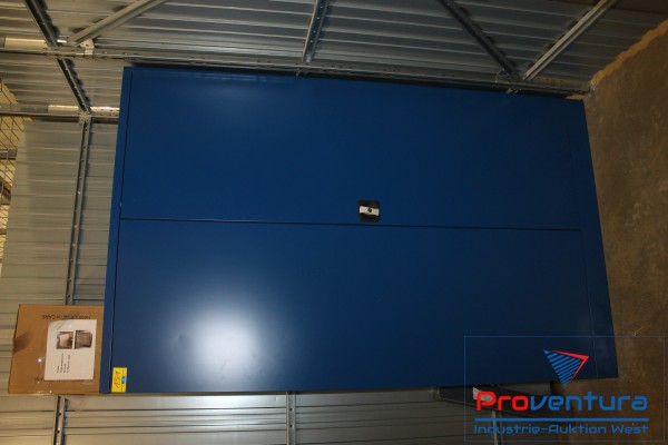 Metallschrank blau