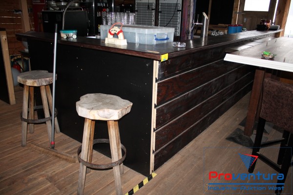 Thekenanlage; L-Form