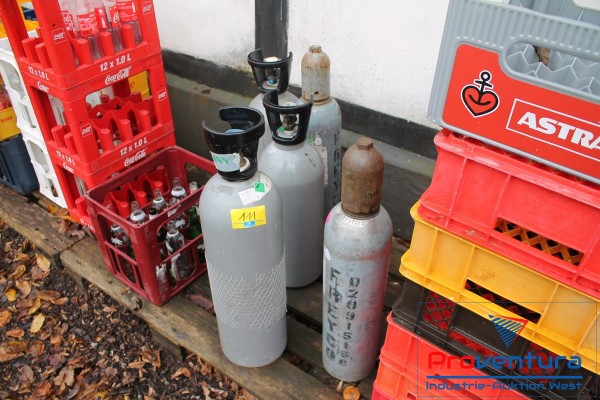 Bild Kohlensäureflaschen; 5 St.