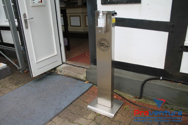 Bild Edelstahl-Desinfektionsmittelständer; 2 St.