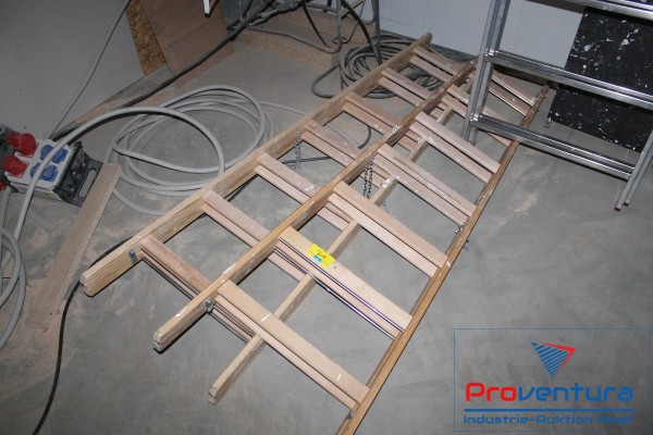 Bild Holzklappleitern 2 St. 7 Tritte