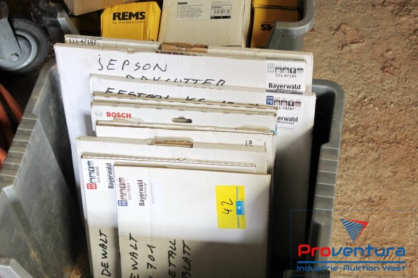 Bild verschiedene Sägeblätter