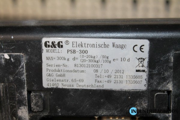 Elektronikwaage G&G PSB-300