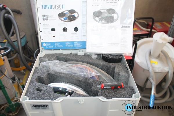 Bild Parkettfeinschliffgerät JANSER Trivodisc II