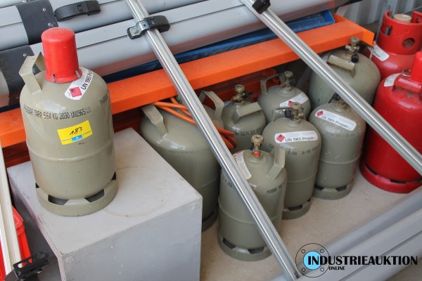Bild Propangasflaschen Eigentumsflaschen 6x5 kg 2x11 kg
