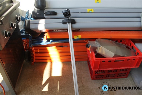 demontiertes Palettenregal