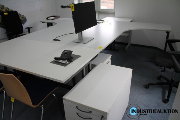 Schreibtisch-Winkelkombinationen