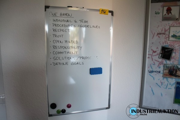 Bild Whiteboard ca. 90x60 cm