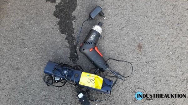 Leuchte und kl. Schrauber