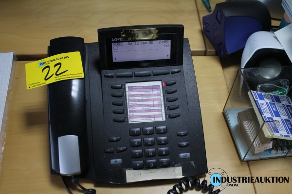 ISDN-Telefonanlage AGFEO; ca. 12 Endgeräte