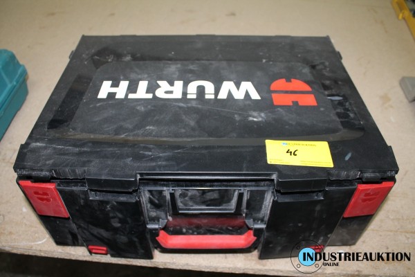 Reziprosäge WÜRTH SBS 18 A + Akkuschrauber ABS 18V