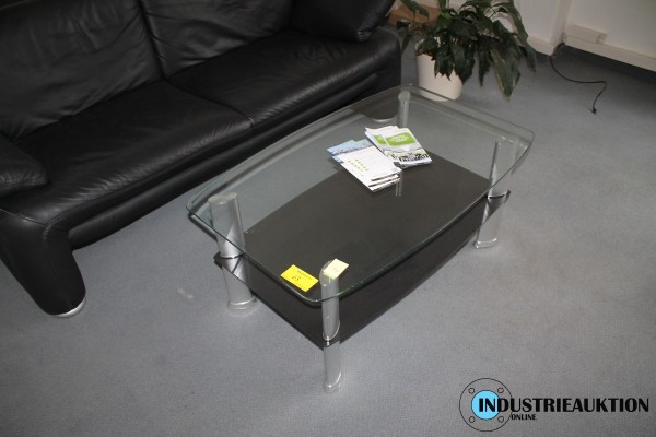 Bild Couchtisch Glasplatte ca. 100x60 cm