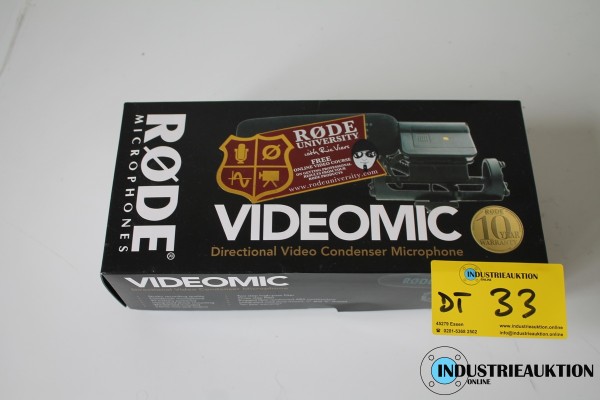Videomikrofon Rode Videomic