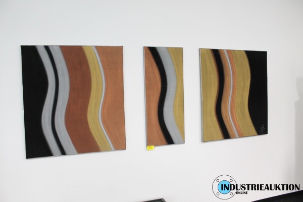 3-teiliges Wandbild