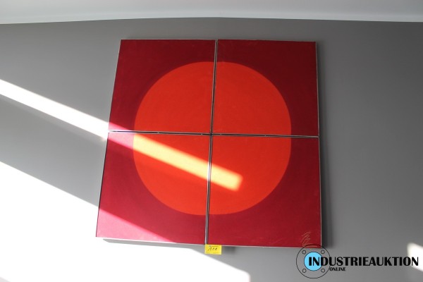 Wandbild ca. 120 x 120 cm