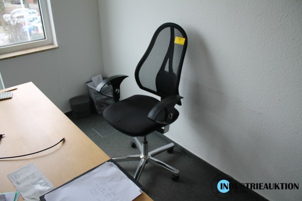 Bild Drehstuhl schwarz