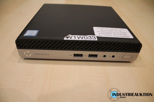 Mini-PC HP ProDesk 400 G3